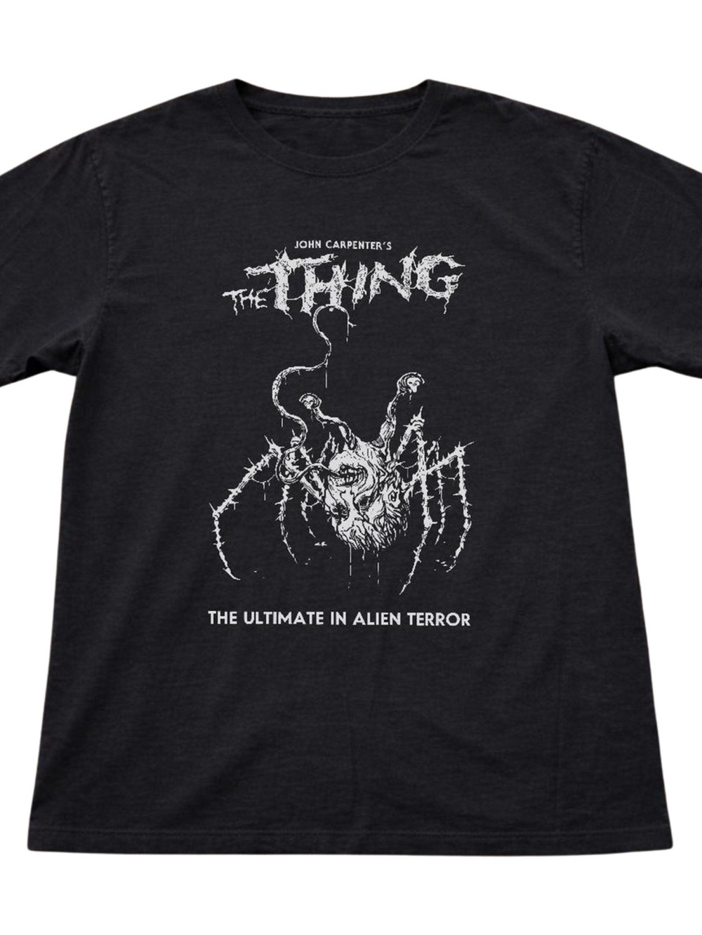 Gildan John Carpenter's The Thing Black Graphic T-Shirt